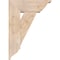 Ekena Millwork Traditional Traditional Smooth Bracket w/ Offset Brace, Douglas Fir, 7 1/2"W x 20"D x 28"H BKT0806X20X28TRA01SDF - alternate 2